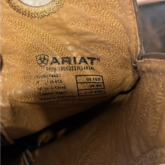 Men's Brown Western Boots - Picture 3 of 5